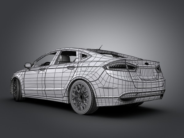 fusion 2013 max - Ford Fusion (2013)... by Swan3DStudios